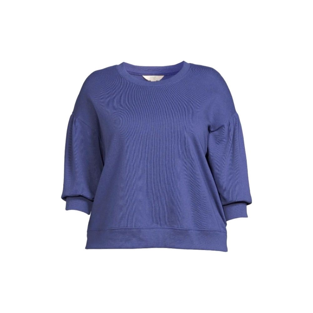 Terra and Sky Women's Plus Puff Sleeve Sweatshirt . Never worn